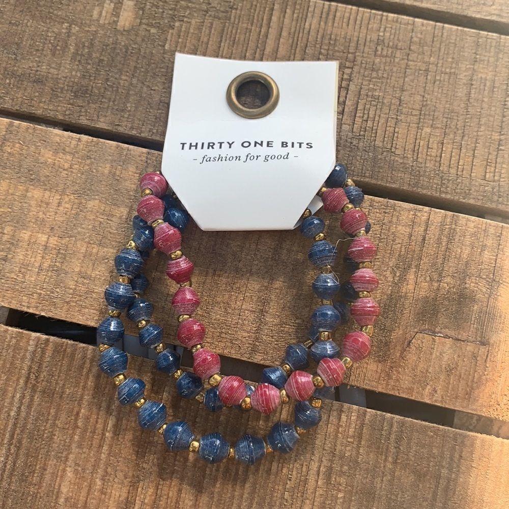 NWT 31 Bits Set of 3 Daphne Bracelets